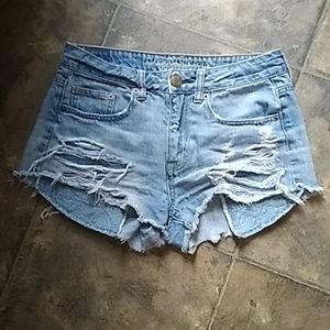 American eagle high waisted shorts